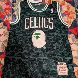 Bape x Celtics nba Jersey